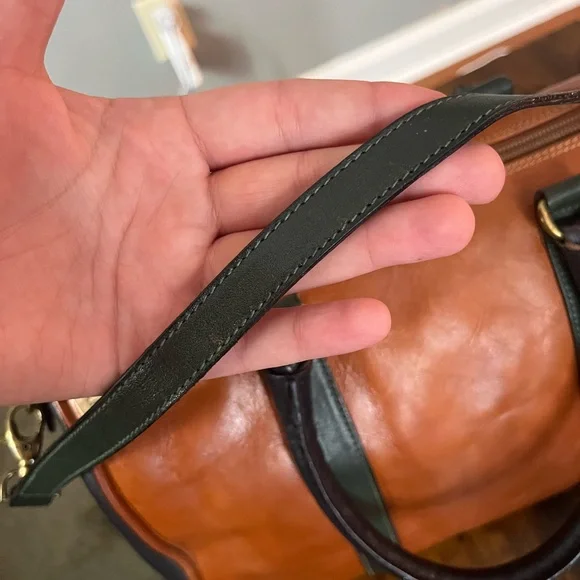 Furla Tan and Black Crossbody Bag - Picture 6 of 13